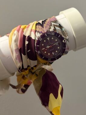 Missoni Toy Watch Silk Tie Band